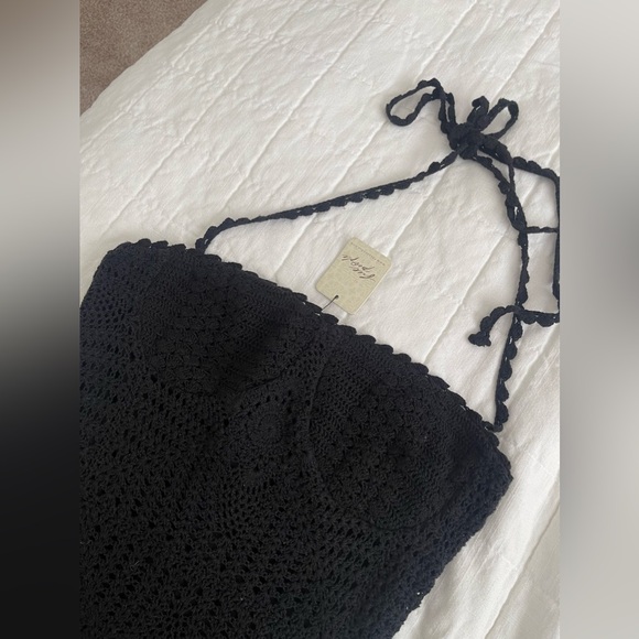 Free People Midi Crotchet Dress - Picture 2 of 7